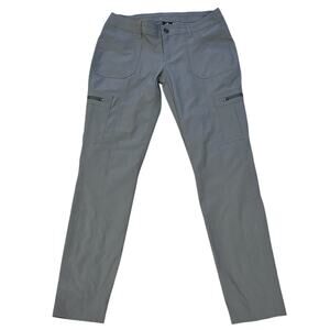 Kuhl Horizn Slate Gray Women's Skinny Pant UPF Ripstop Gorpcore Size 6R